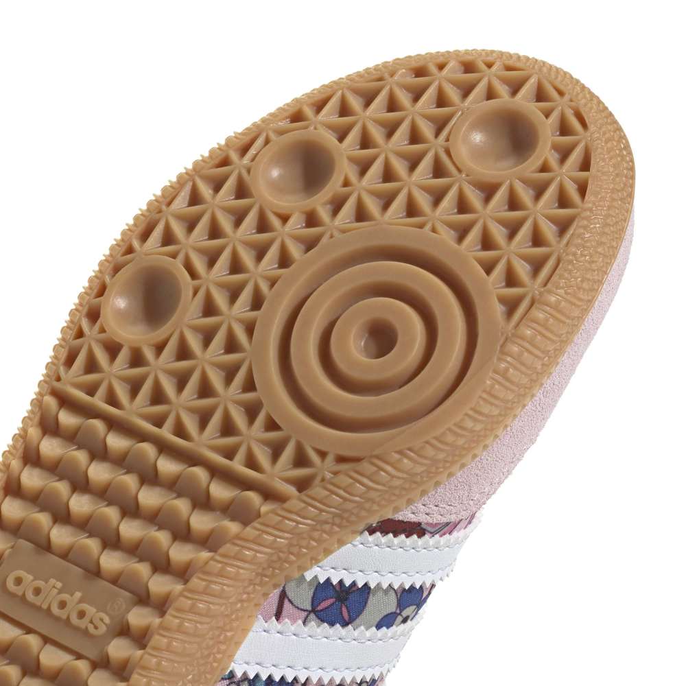 adidas Childrens Liberty London Samba OG Comfort Closure Elastic - Pink / White