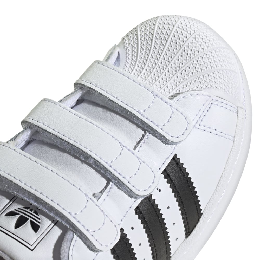 adidas Childrens Superstar II Comfort Closure - Cloud White / Core Black