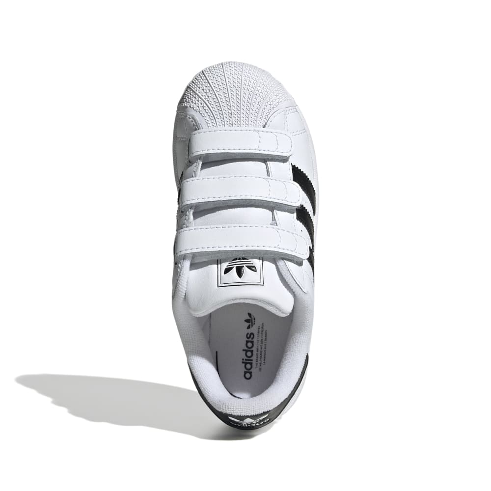 adidas Childrens Superstar II Comfort Closure - Cloud White / Core Black