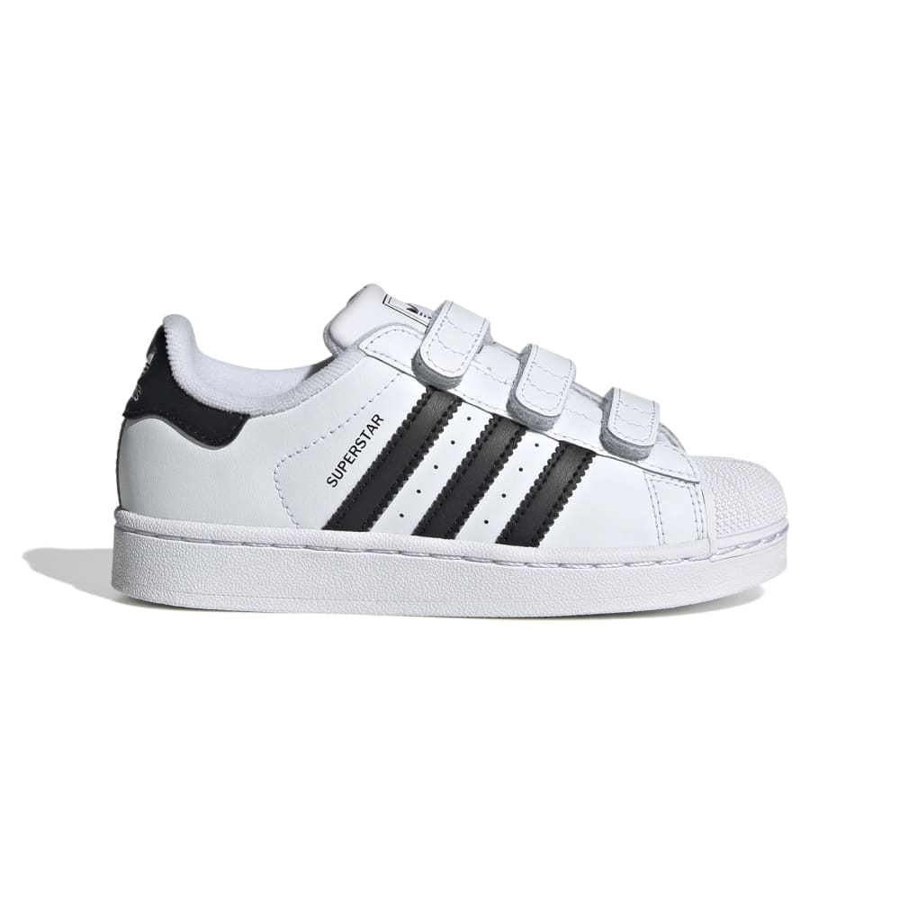 adidas Childrens Superstar II Comfort Closure - Cloud White / Core Black