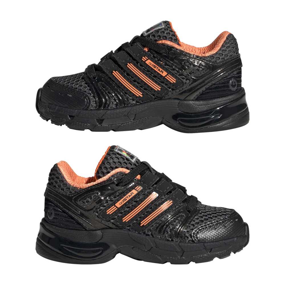 adidas Infants Adistar Control 5 LED - Grey Six / Core Black / Footwear White