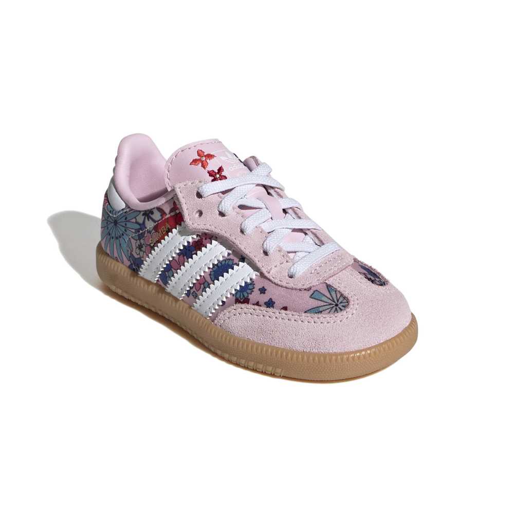 adidas Infants Liberty London Samba OG Comfort Closure Elastic - Pink / White