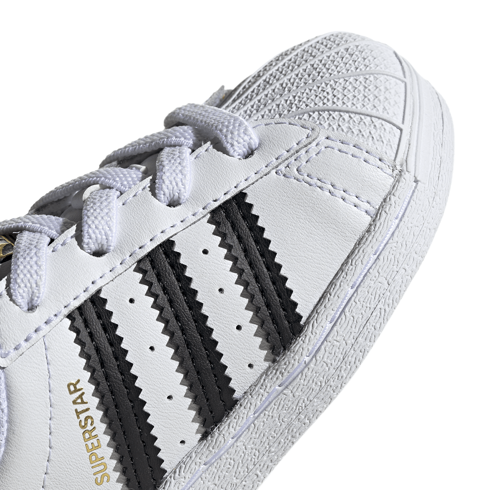 adidas Infants Superstar EL - White / Black