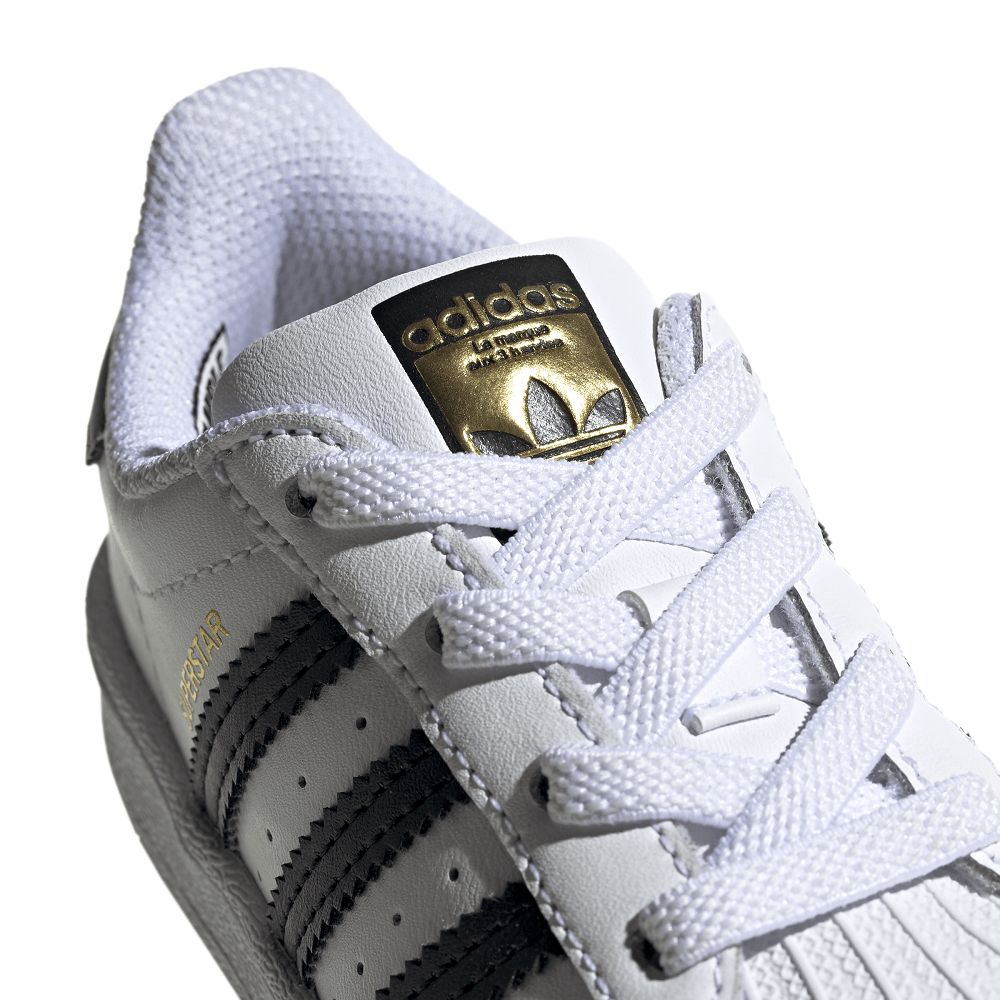 adidas Infants Superstar EL - White / Black
