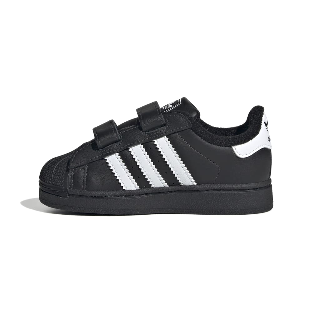 adidas Infants Superstar II Comfort Closure - Core Black / Cloud White