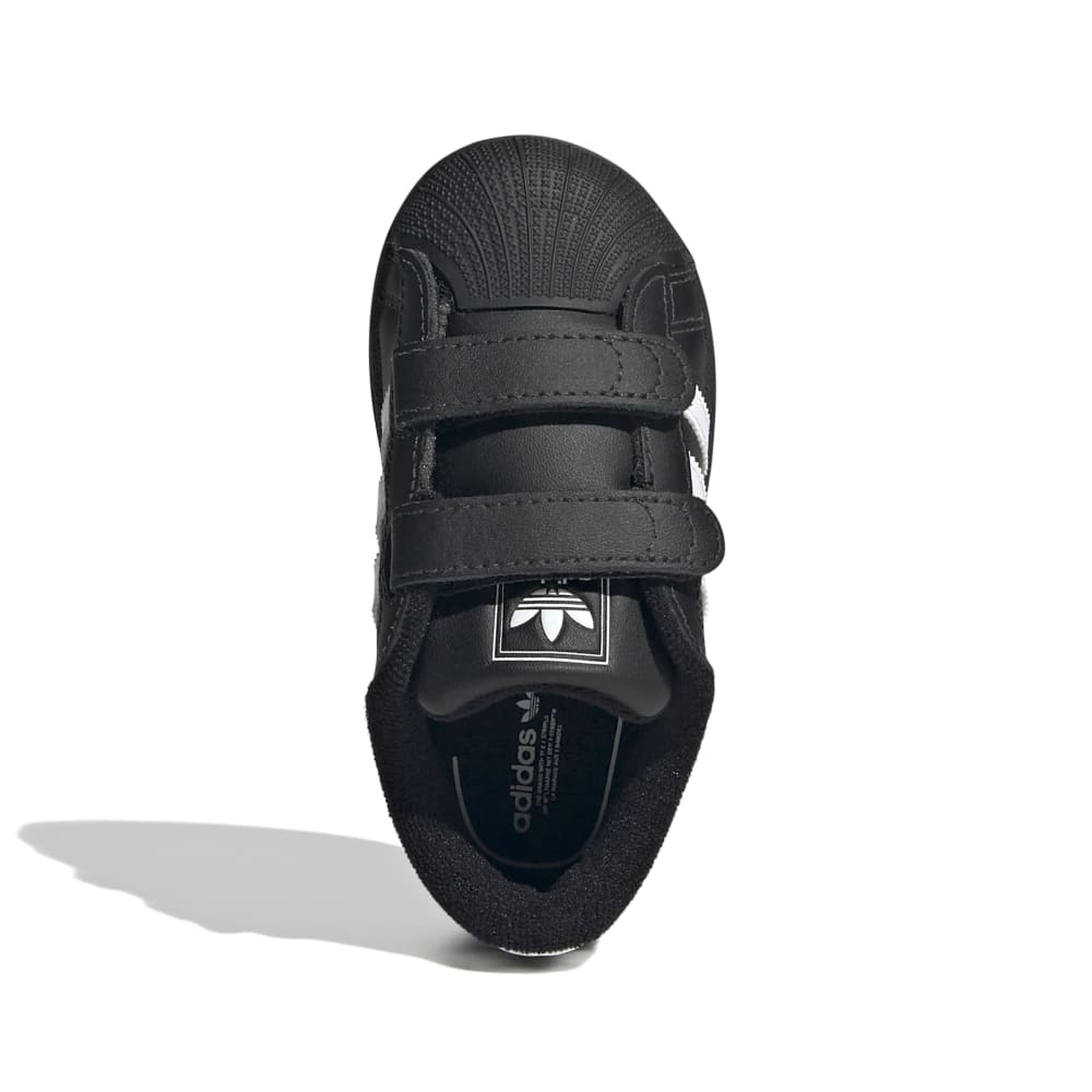 adidas Infants Superstar II Comfort Closure - Core Black / Cloud White