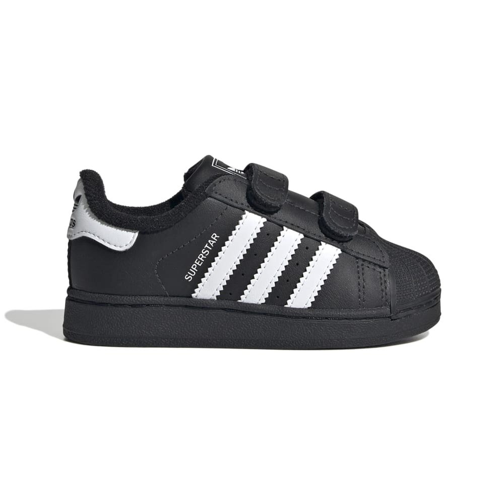adidas Infants Superstar II Comfort Closure - Core Black / Cloud White