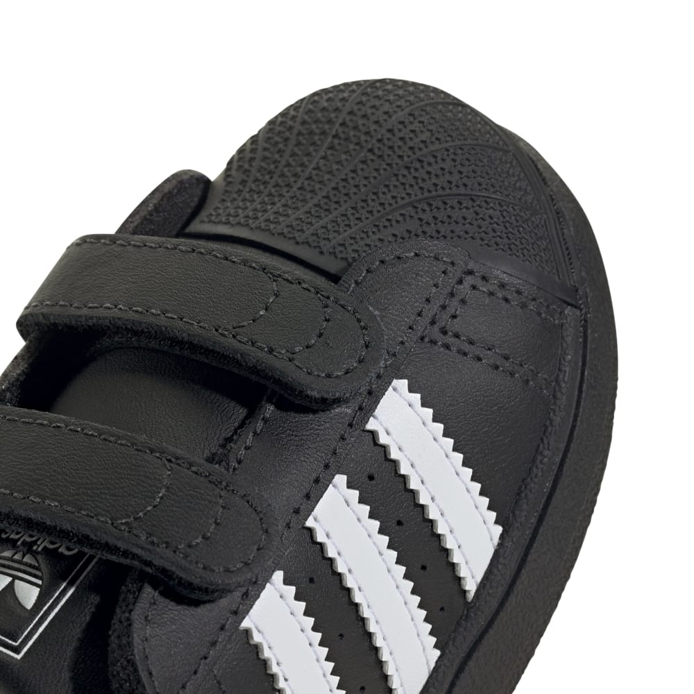 adidas Infants Superstar II Comfort Closure - Core Black / Cloud White