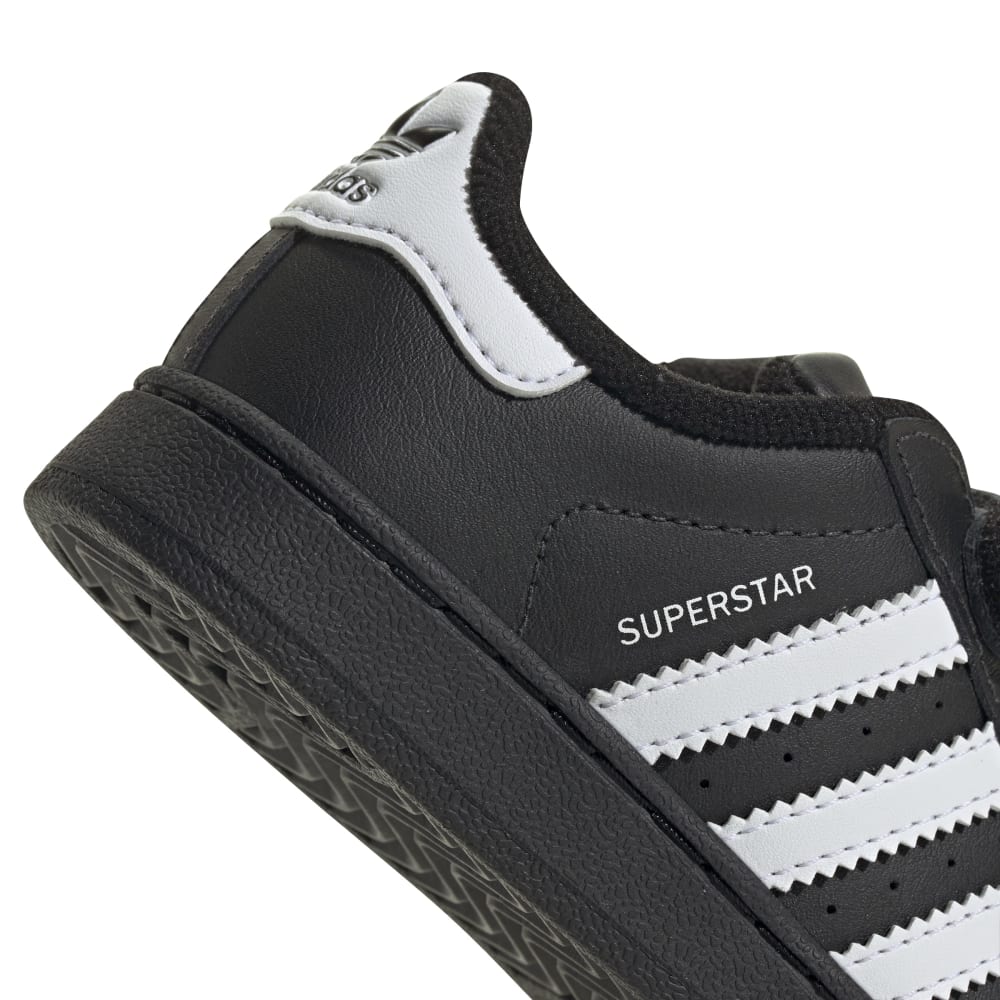 adidas Infants Superstar II Comfort Closure - Core Black / Cloud White