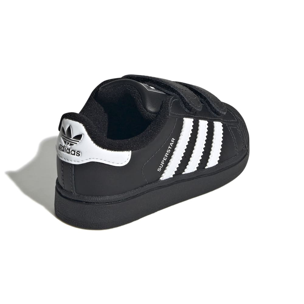 adidas Infants Superstar II Comfort Closure - Core Black / Cloud White