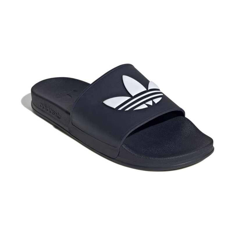 adidas Adilette OG - Collegiate Navy / Footwear White / Collegiate Navy