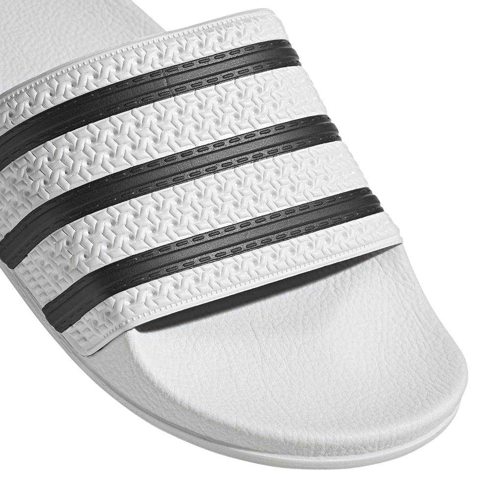 adidas Adilette Slide - White / Black