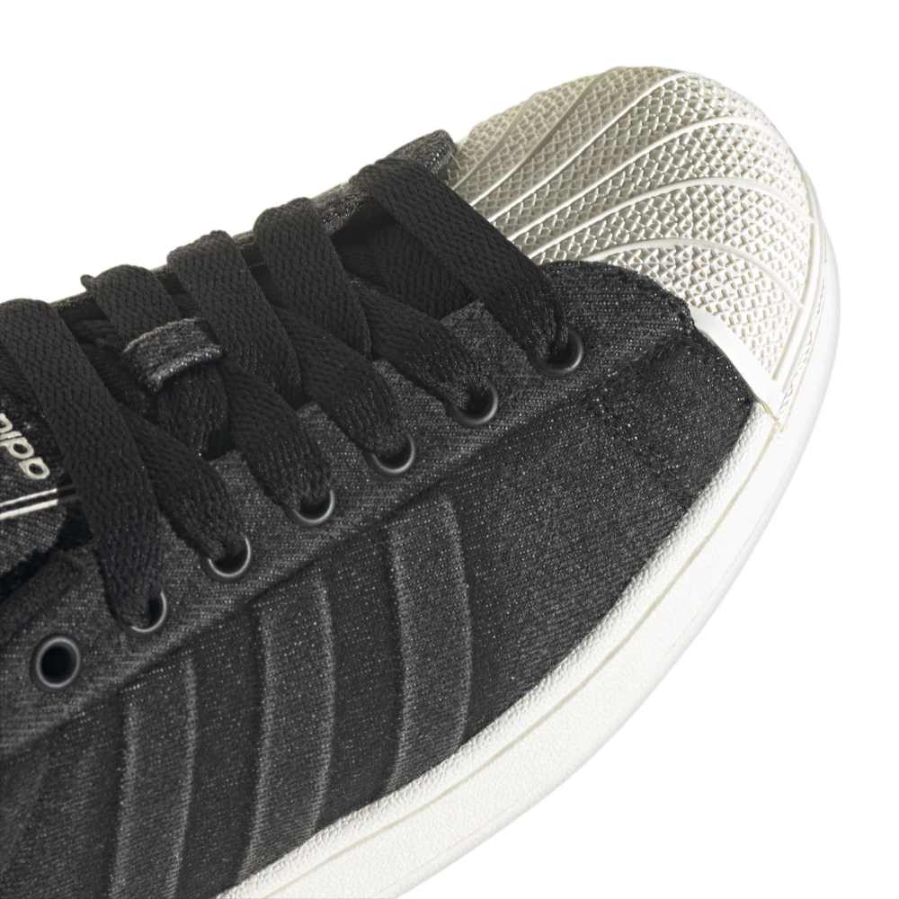 adidas Denim Superstar II - Core Black / Core White