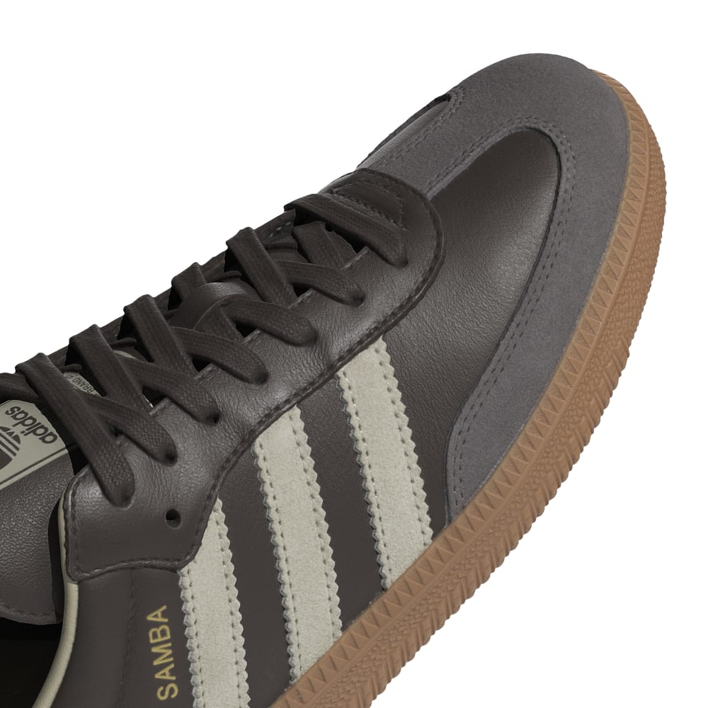 adidas Samba OG - Brown / Grey / Gold Metallic