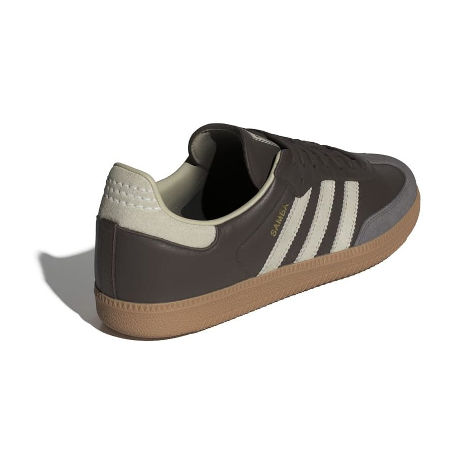 adidas Samba OG - Brown / Grey / Gold Metallic
