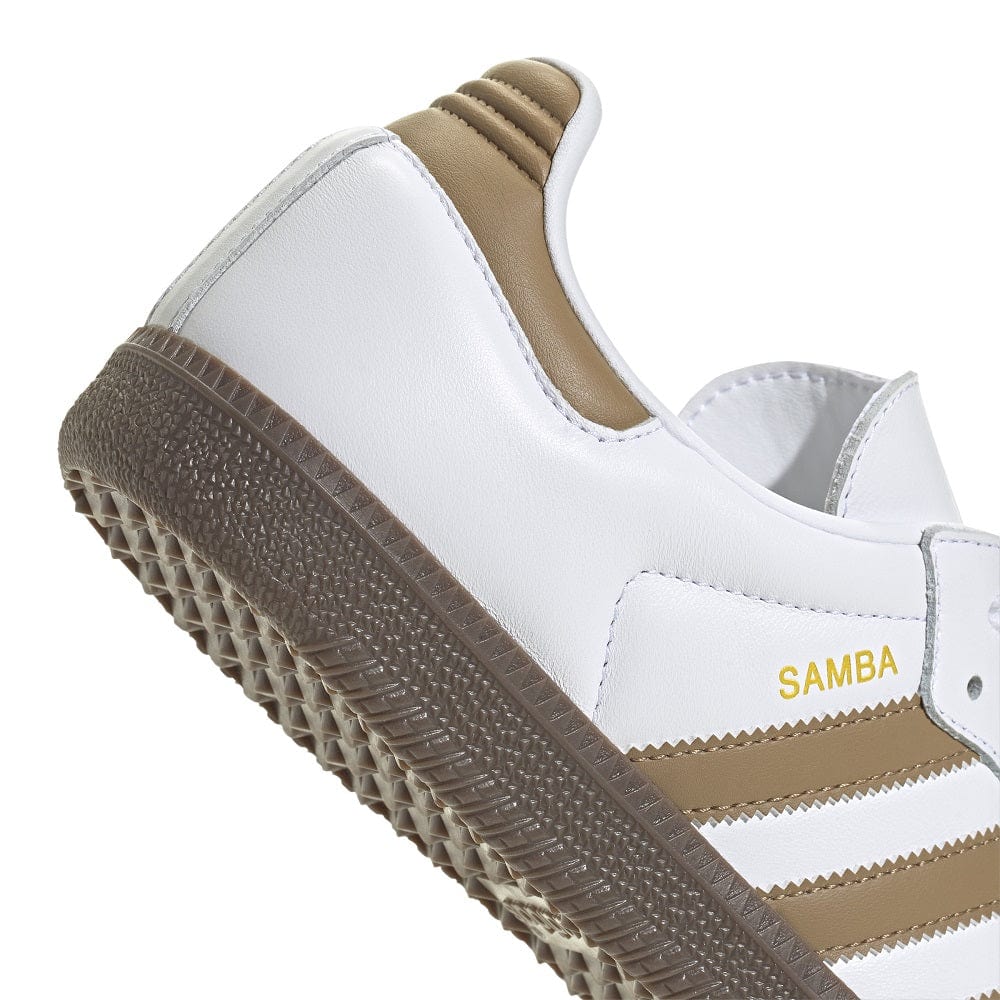 adidas Samba OG - White / Brown / Granite
