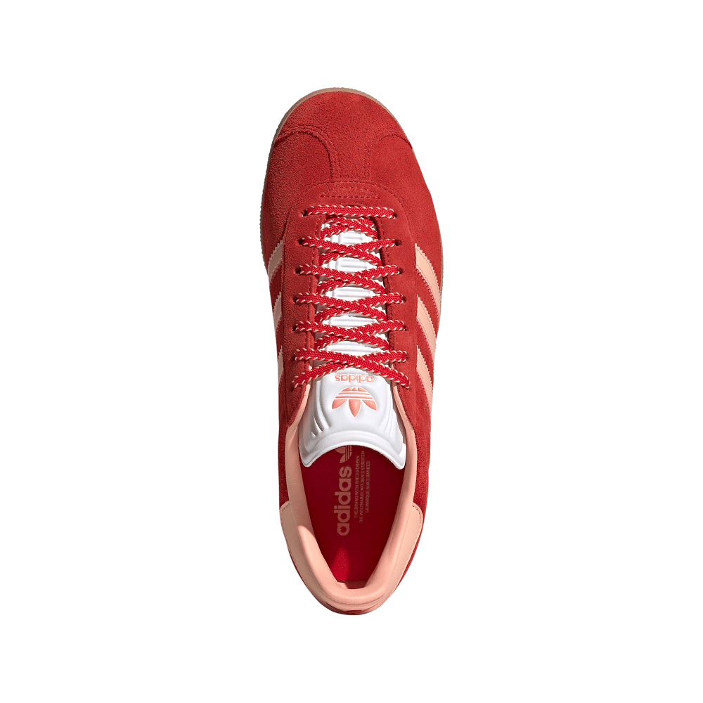 adidas Womens Gazelle - Better Scarlet / Glow Pink