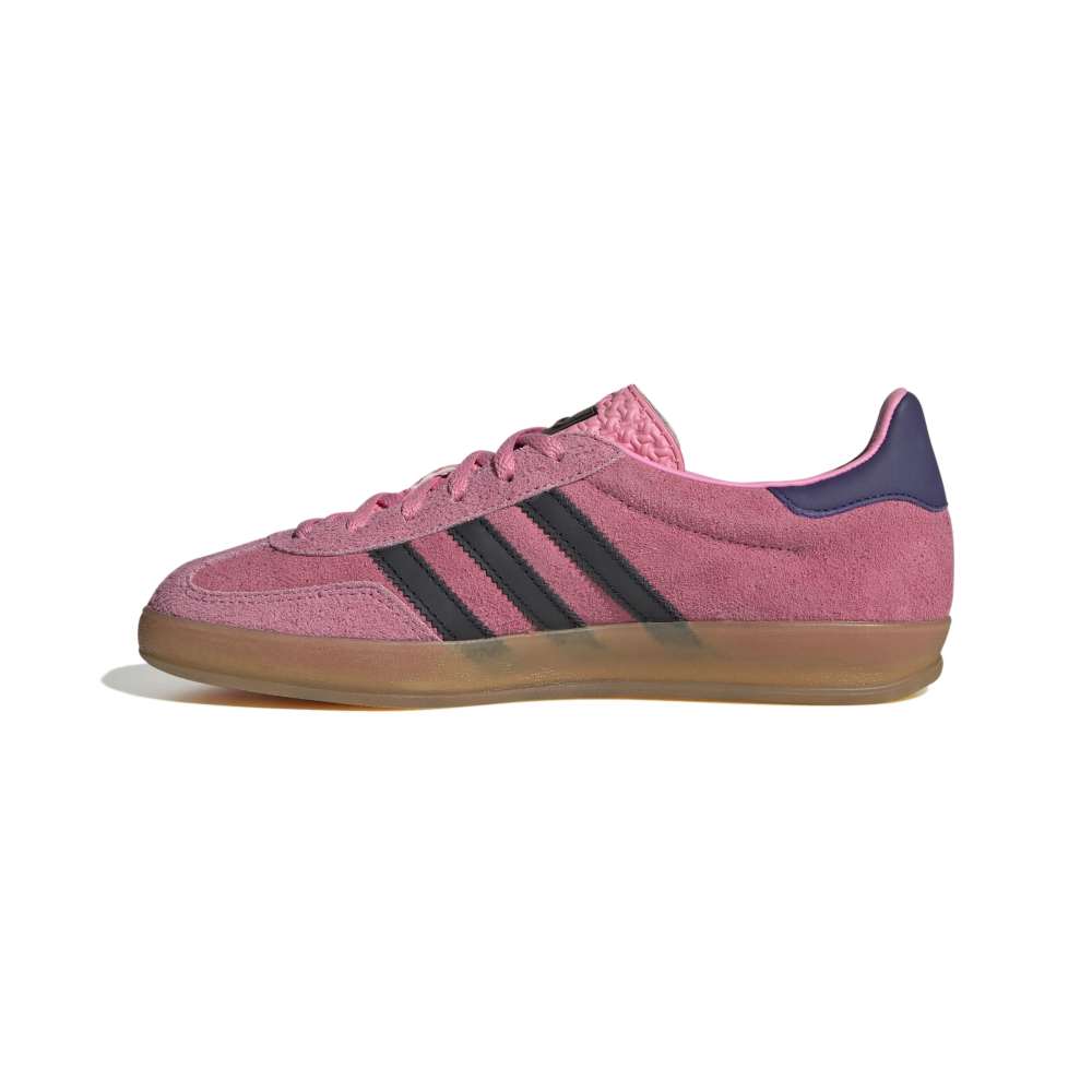 adidas Womens Gazelle Indoor - Bliss Pink / Core Black / Collegiate Purple