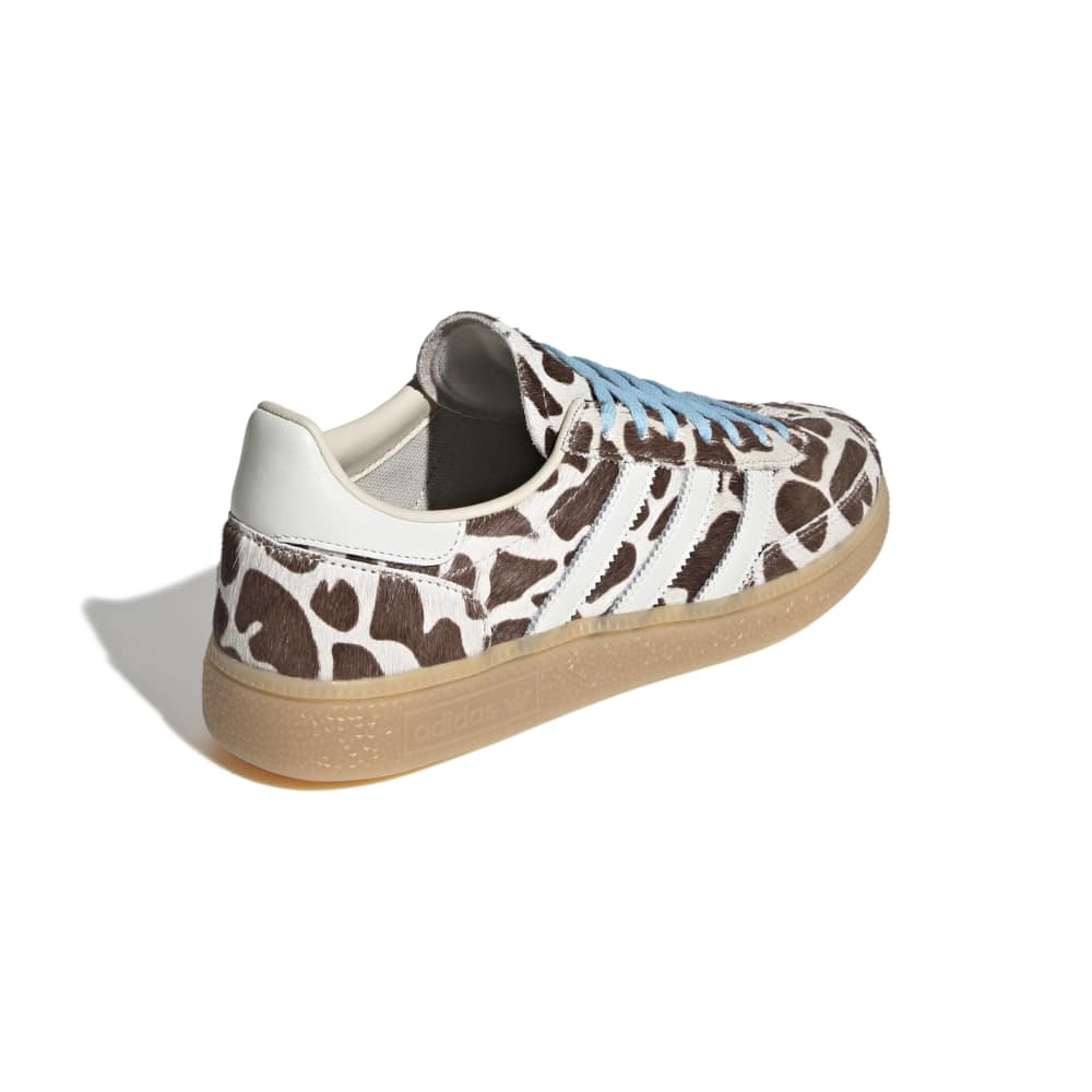 adidas Womens Handball Spezial (Animal Print) - Linen / Ivory / Blue