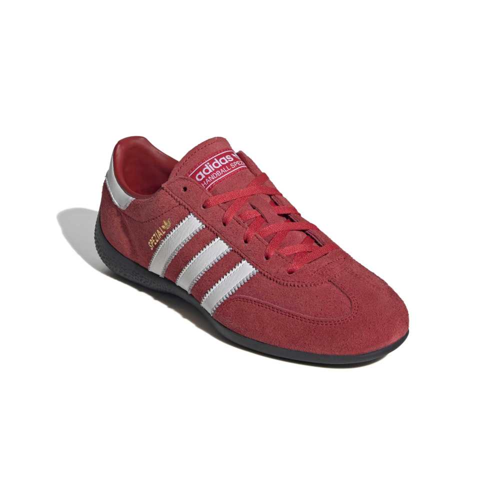 adidas Womens Handball Spezial Lo Pro - Scarlet / White / Gold Met.
