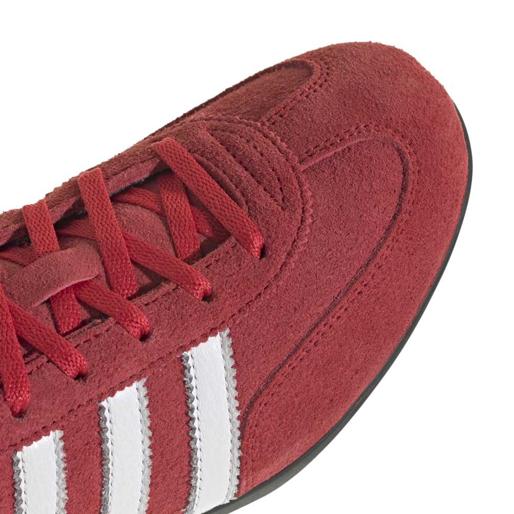 adidas Womens Handball Spezial Lo Pro - Scarlet / White / Gold Met.