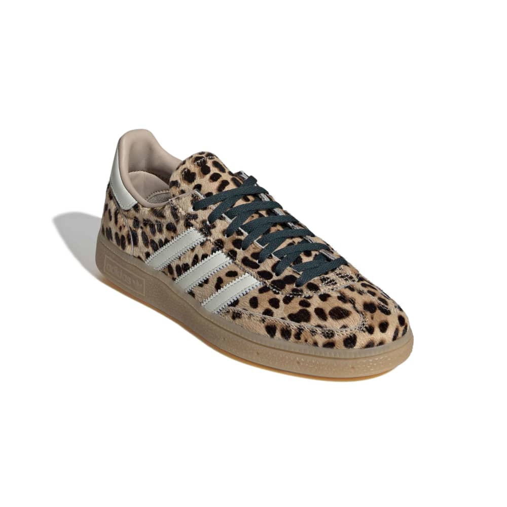 adidas Womens Handball Spezial (Leopard Print) - Beige / Ivory / Aurora Ivy