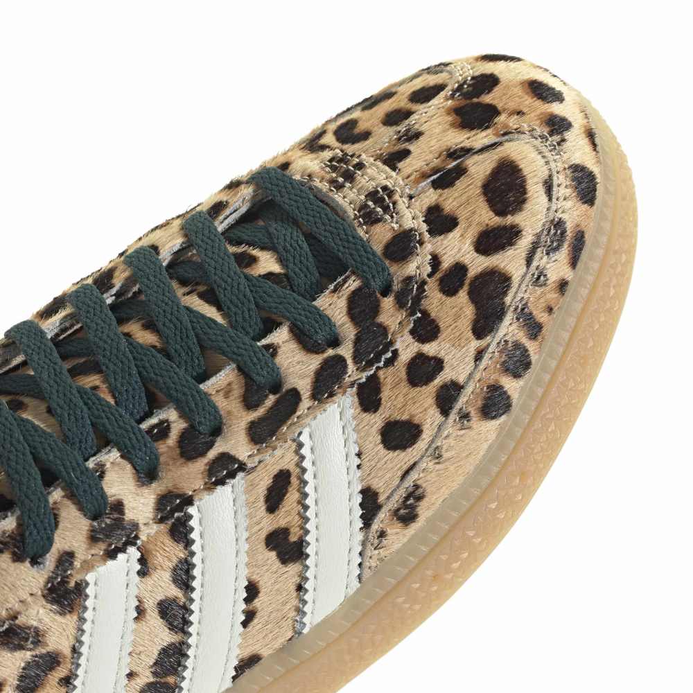 adidas Womens Handball Spezial (Leopard Print) - Beige / Ivory / Aurora Ivy