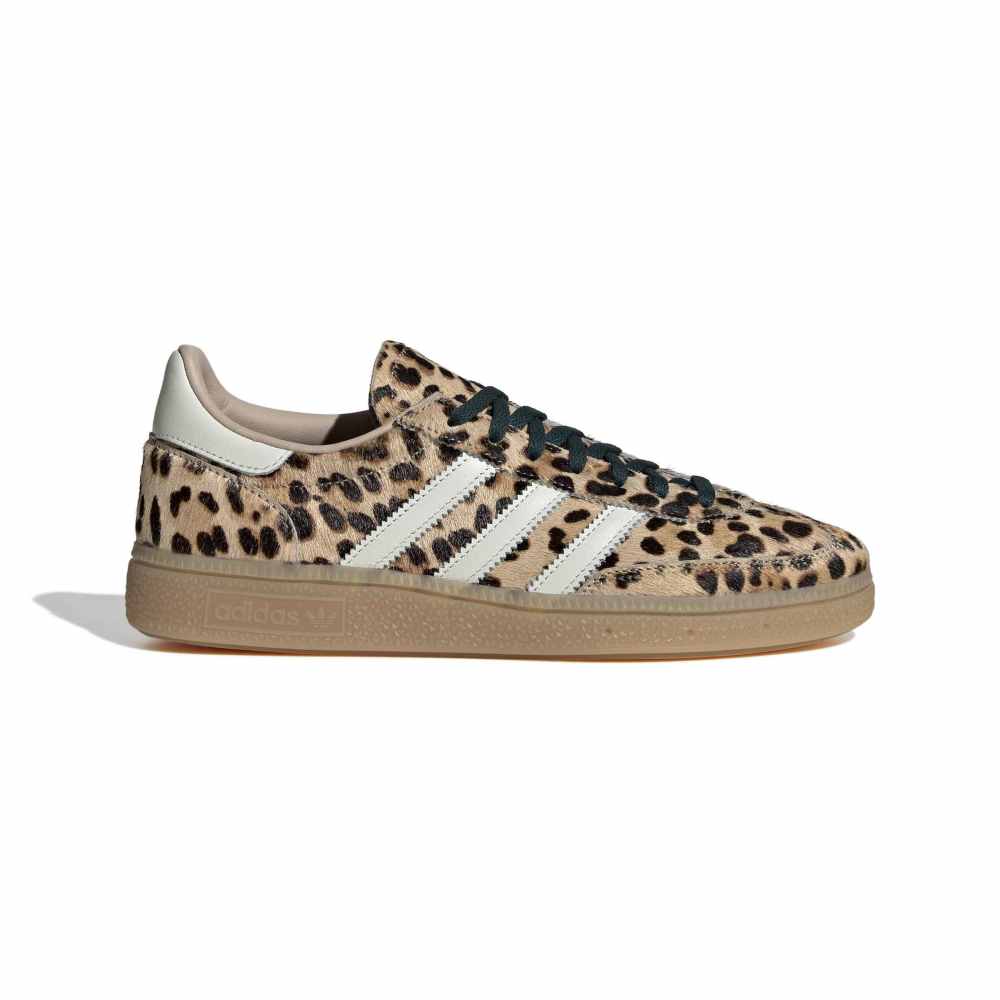 adidas Womens Handball Spezial (Leopard Print) - Beige / Ivory / Aurora Ivy