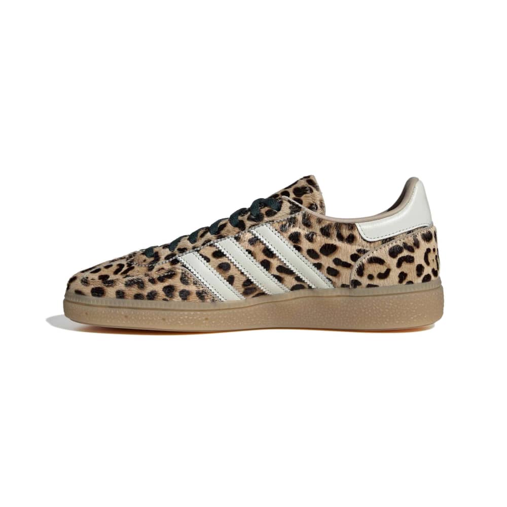 adidas Womens Handball Spezial (Leopard Print) - Beige / Ivory / Aurora Ivy