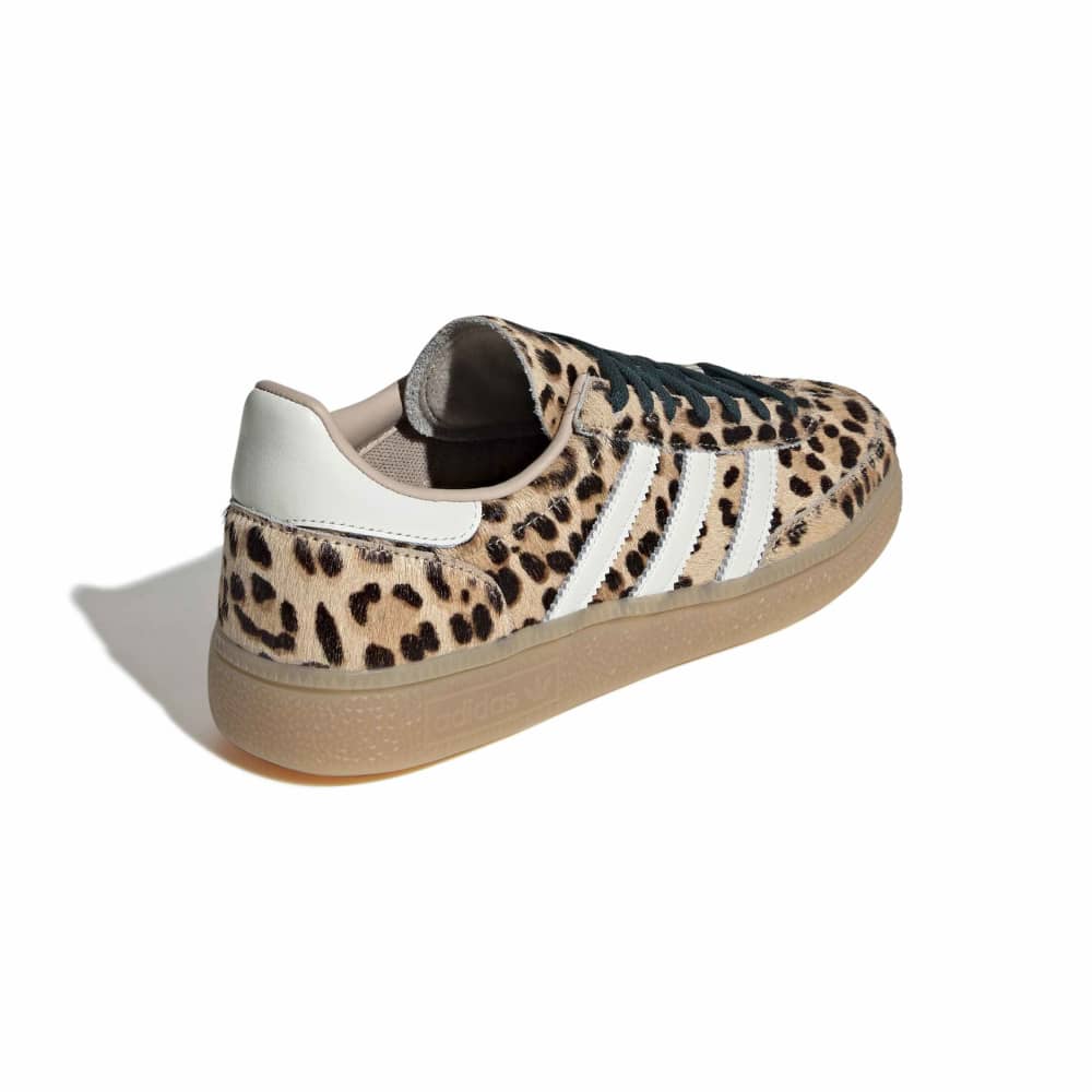 adidas Womens Handball Spezial (Leopard Print) - Beige / Ivory / Aurora Ivy