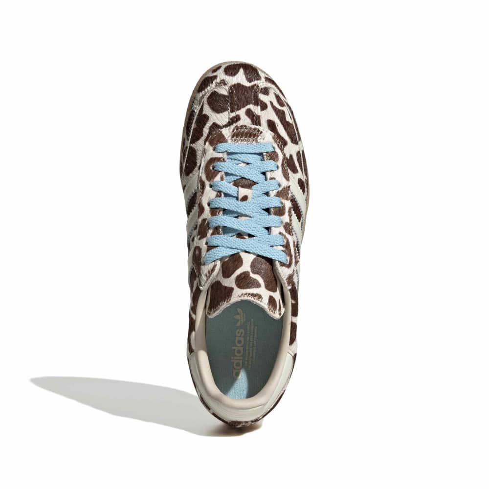 adidas Womens Samba OG (Animal Print) - Crystal Linen / Ivory / Gum