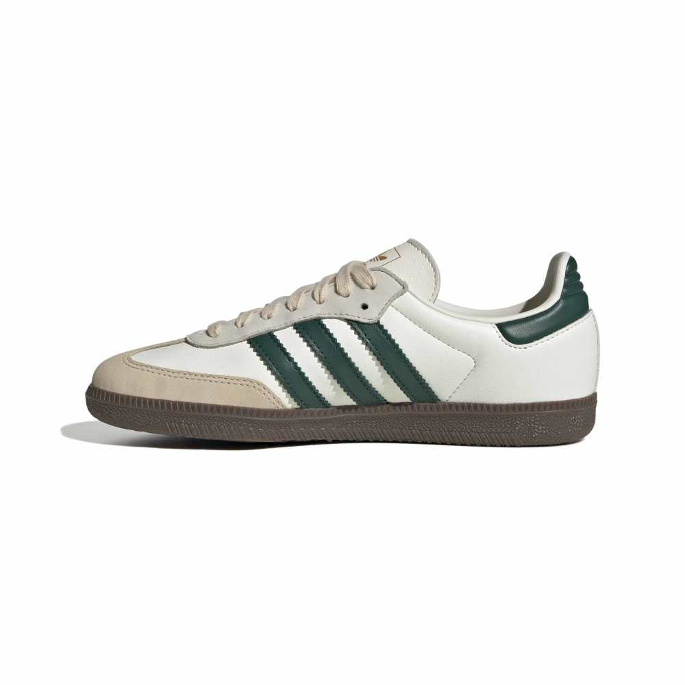 adidas Womens Samba OG - Off White / Collegiate Green / Sand Strata