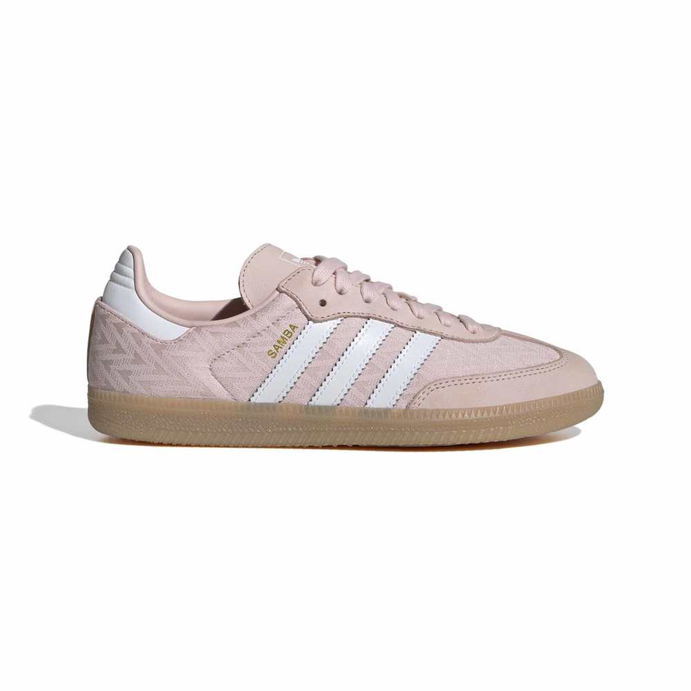 adidas Womens Samba OG - Sandy Pink / Cloud White / Gold Metallic