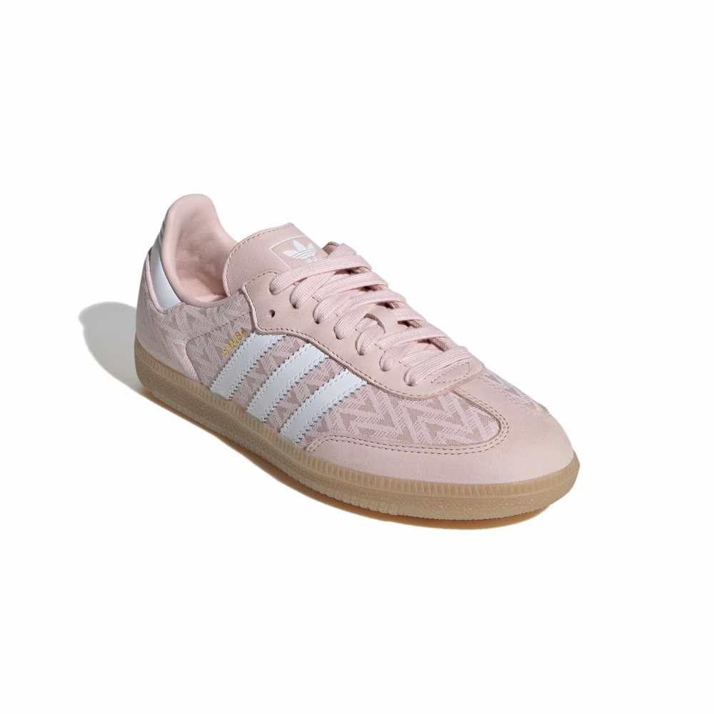 adidas Womens Samba OG - Sandy Pink / Cloud White / Gold Metallic