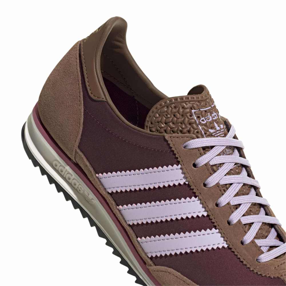 adidas Womens SL 72 OG - Maroon / Ice Lavender / Preloved Brown