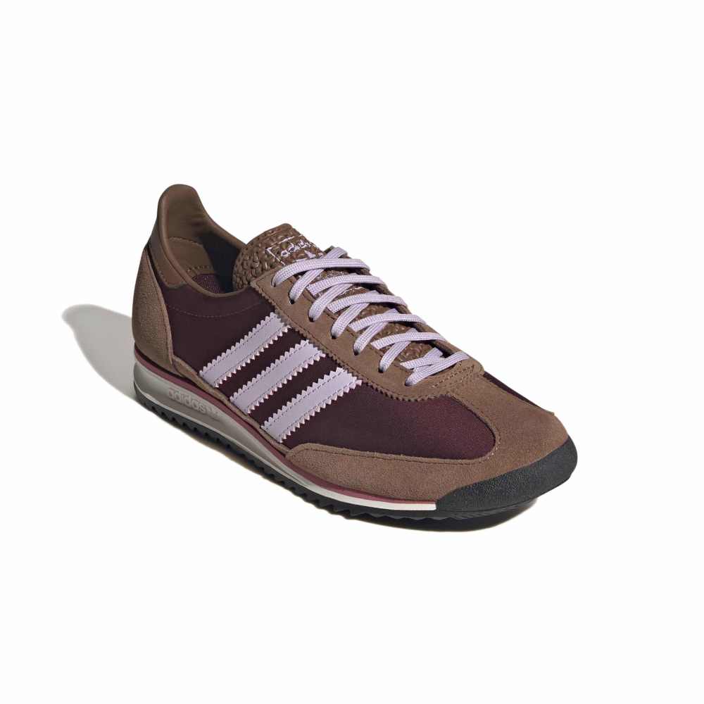 adidas Womens SL 72 OG - Maroon / Ice Lavender / Preloved Brown