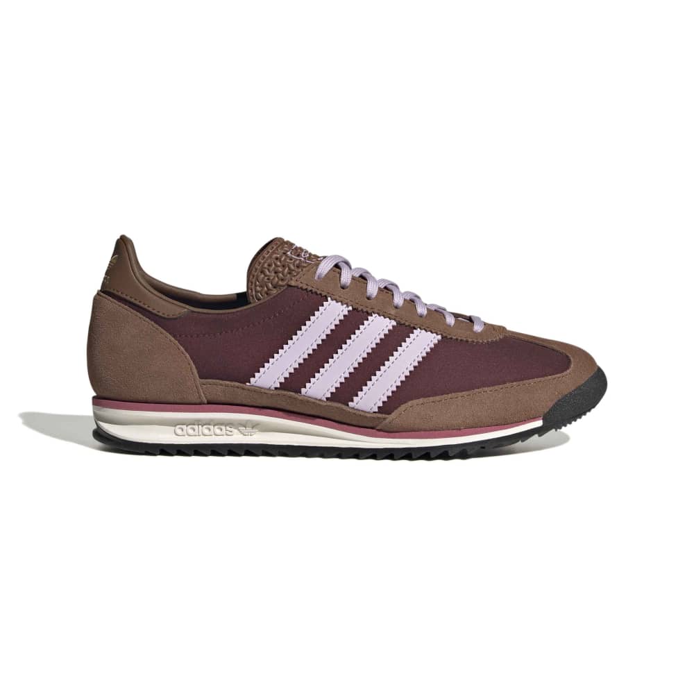 adidas Womens SL 72 OG - Maroon / Ice Lavender / Preloved Brown