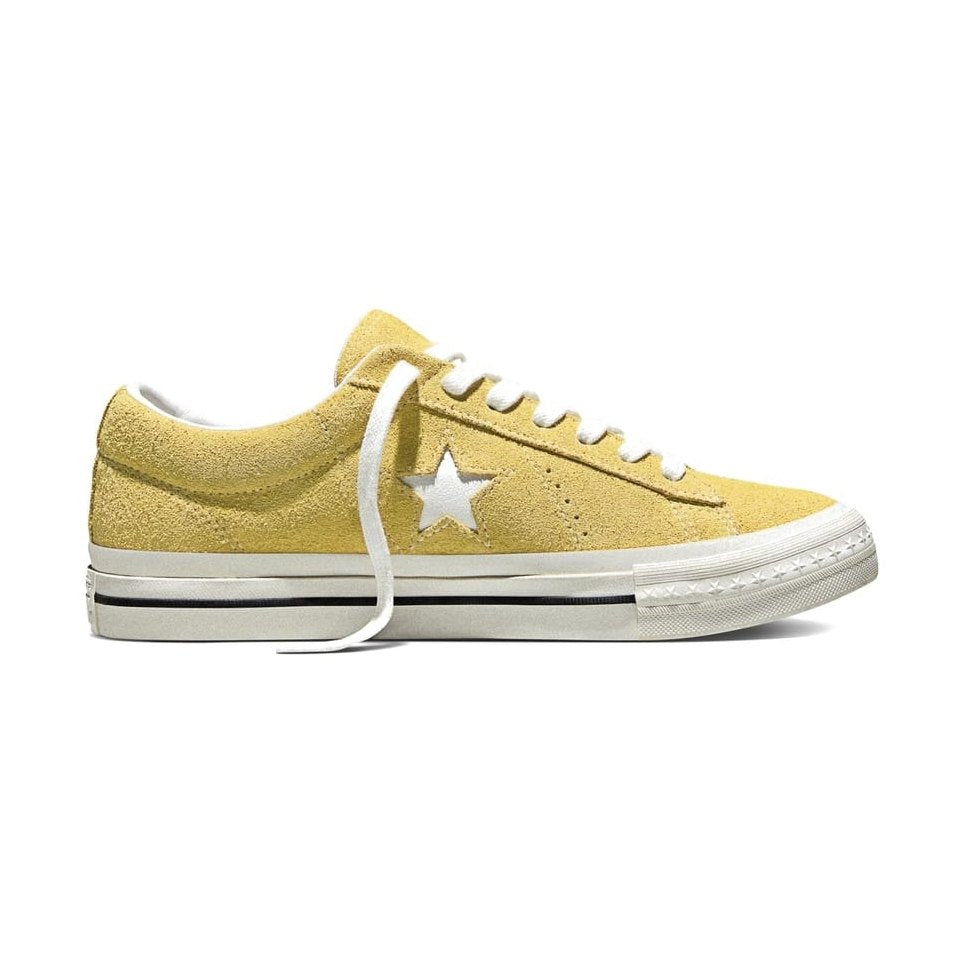 Converse One Star 95 Suede Low Top - Sunny Outlook / Vintage White / Black