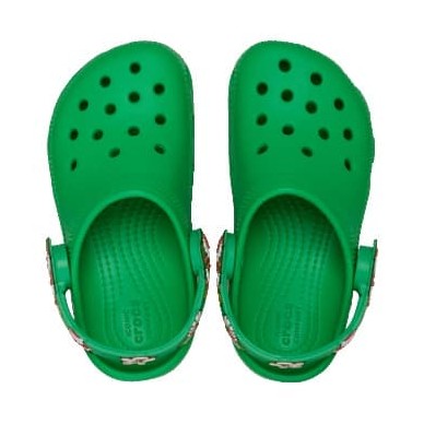 Crocs Infants Holiday Icon Lights Clog - Grass Green