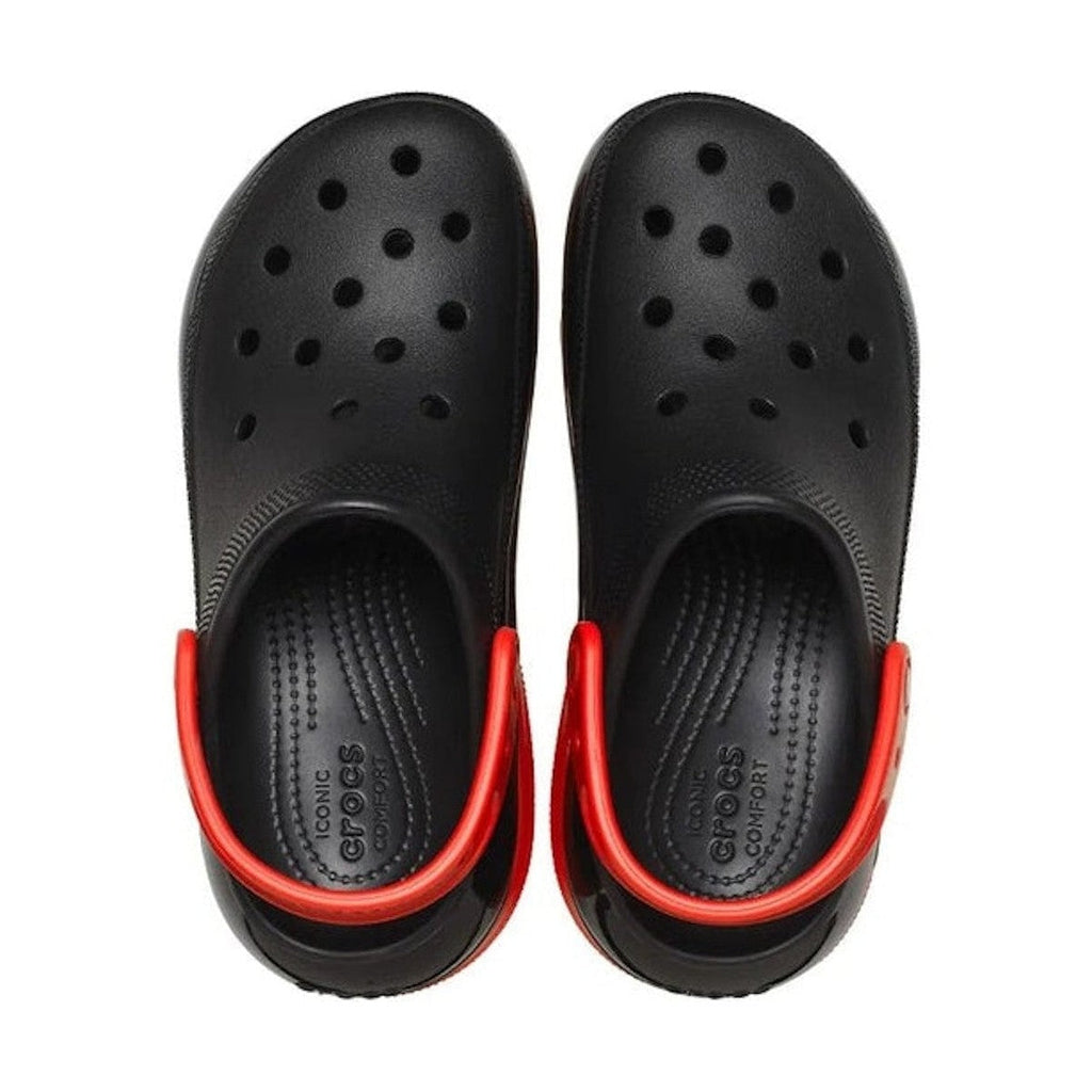 Crocs Mega Crush Clog - Black / Varsity Red