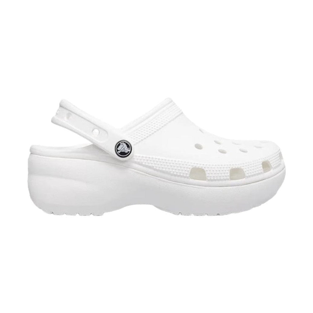 Crocs Womens Classic Platform Clog - White