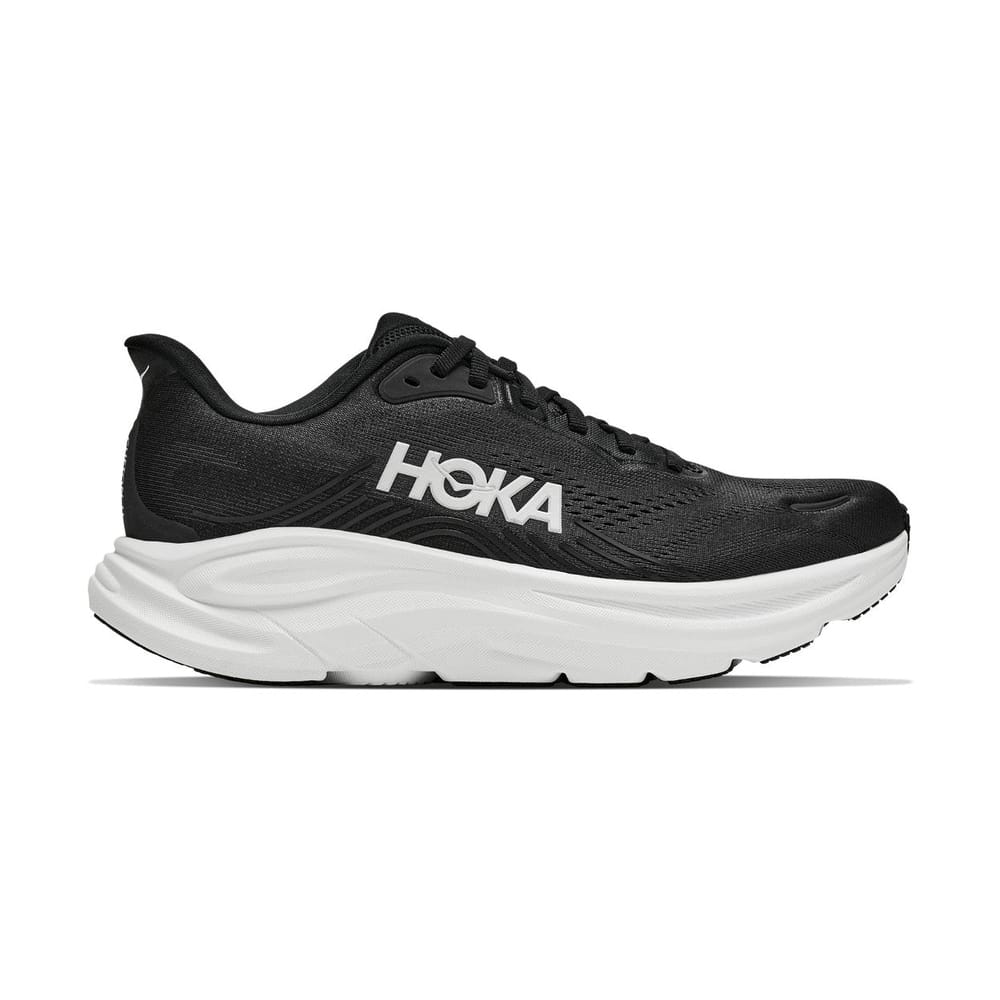 HOKA Womens CLIFTON 11 - Black / White
