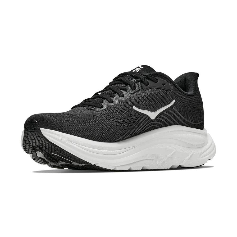 HOKA Womens CLIFTON 11 - Black / White