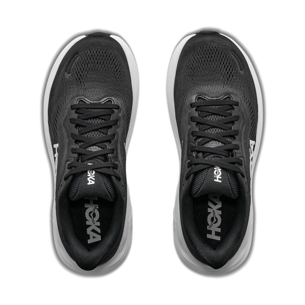 HOKA Womens CLIFTON 11 - Black / White