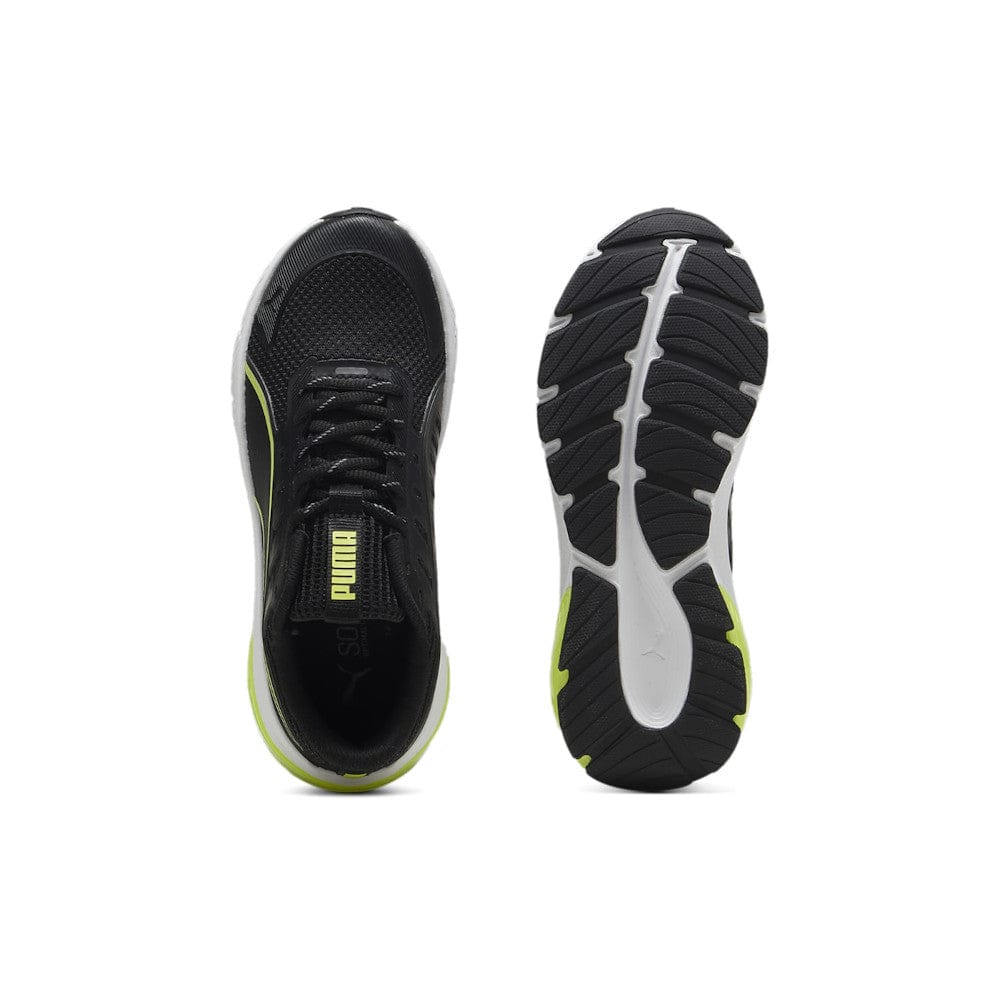 PUMA Kids Cell Glare - Black / Lime Pow
