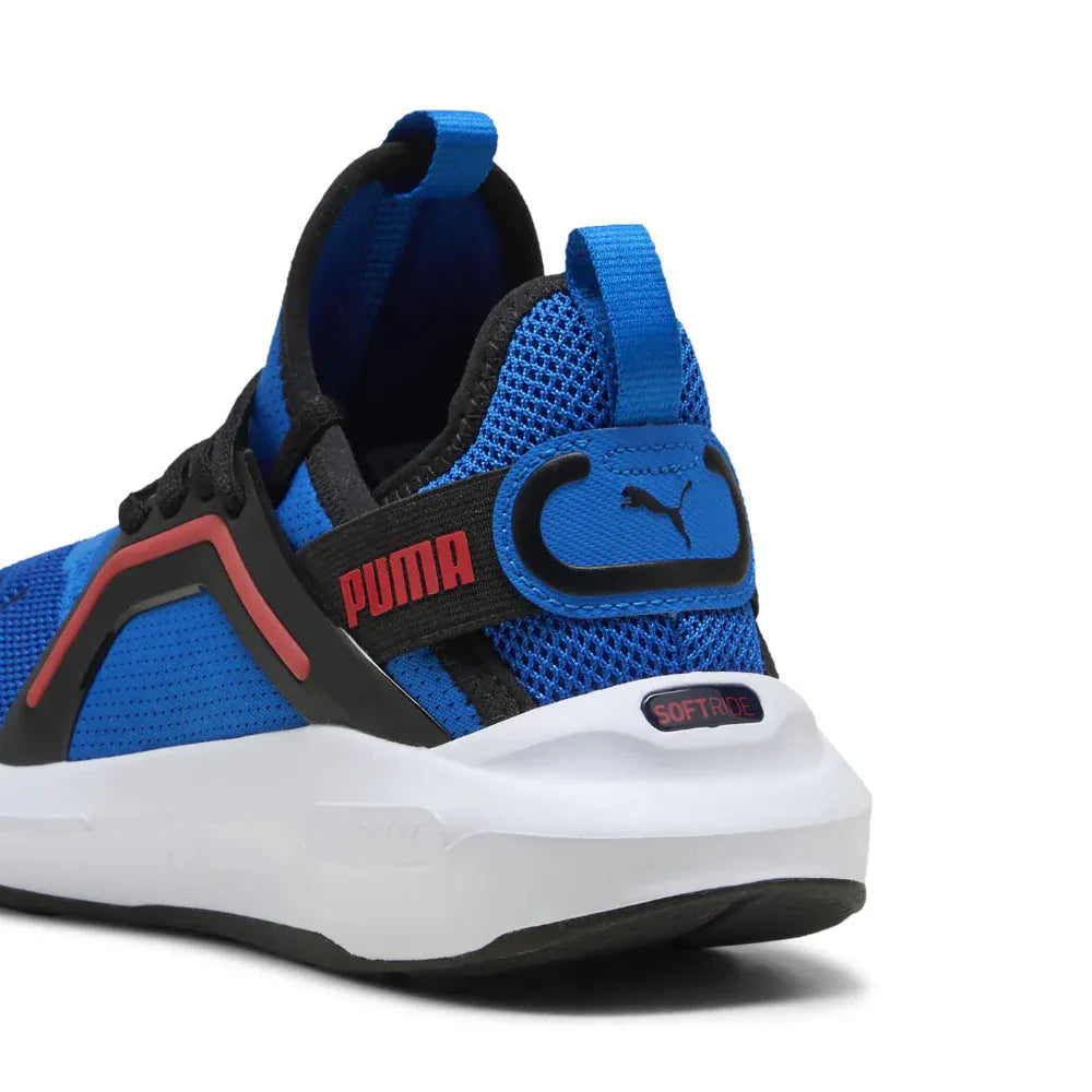 PUMA Kids Softride Enzo Junior - Royal / Black / Red