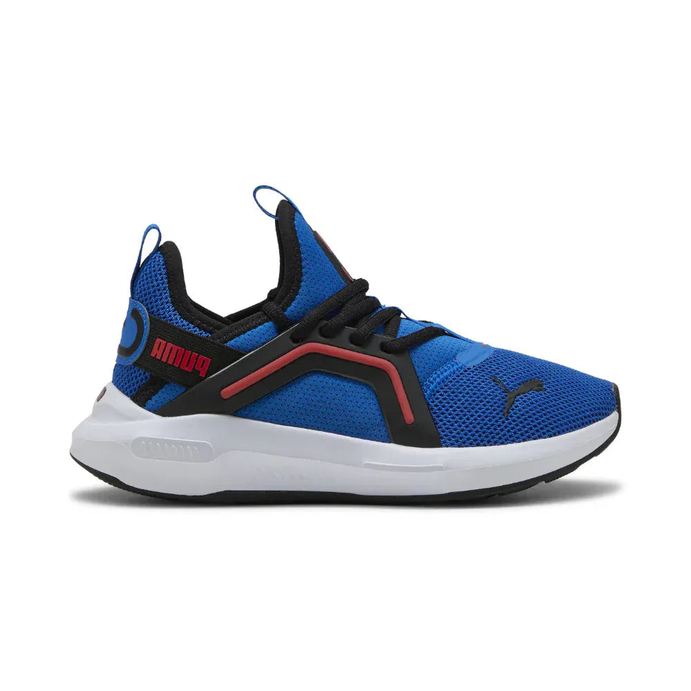 PUMA Kids Softride Enzo Junior - Royal / Black / Red