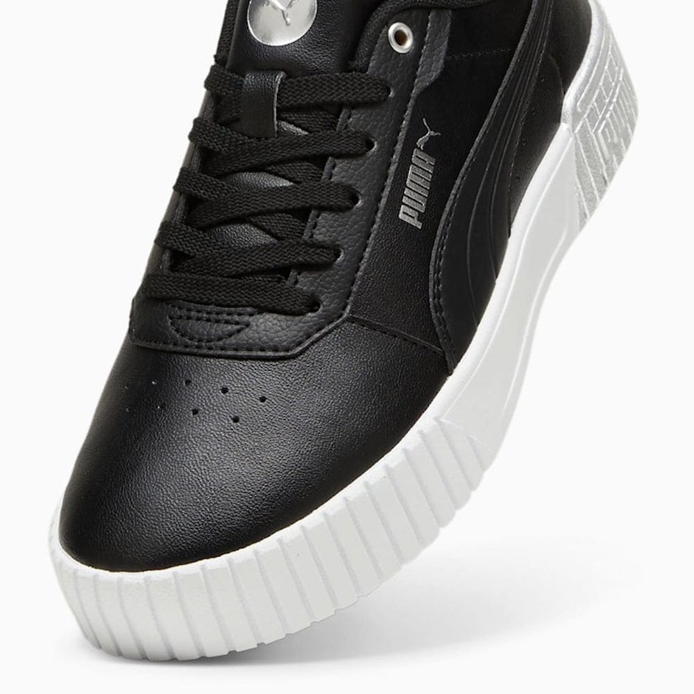 PUMA Womens Carina 2.0 Metallic Dream - Black / Silver / White