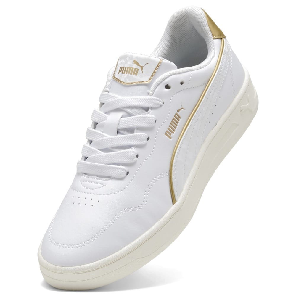 PUMA Womens Court Lally - White / White / Gold