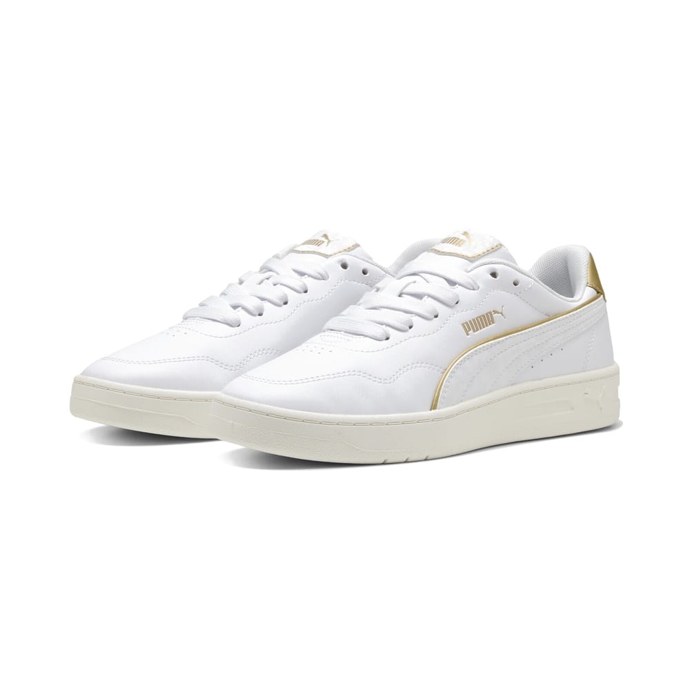 PUMA Womens Court Lally - White / White / Gold